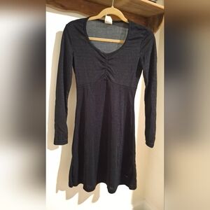 Diesel Black Long Sleeve Dress